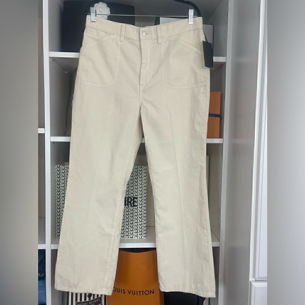 NWT RE/DONE 70s pocket loose flare in vintage ivory. 31 - Picture 3 of 13